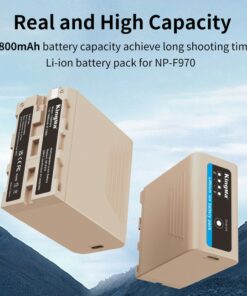 Pin Kingma Np F970 Dung Luong 7800mah Cong Typec 3
