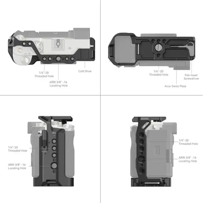 Khung Smallrig 3081b Cho Sony A7c 5