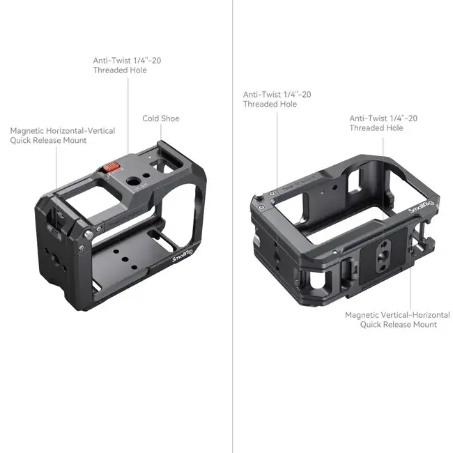 Smallrig 4119 Khung Cho Dji Osmo Action 3 4 3