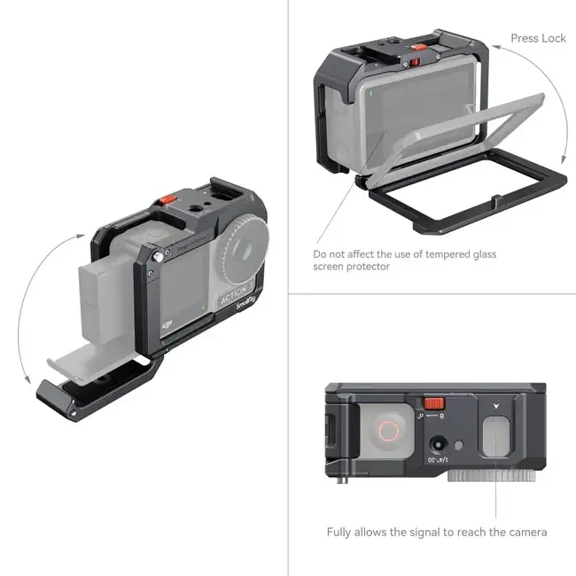 Smallrig 4119 Khung Cho Dji Osmo Action 3 4 5