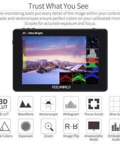 Man Hinh Feelworld Lut7 7inch 2200nit Cam Ung 5