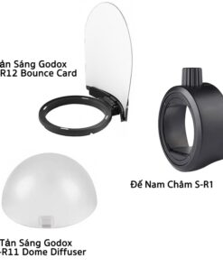 Combo Tản sáng | Godox AK-R11, AK-R12 và kẹp SR1 21748
