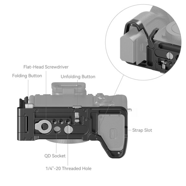 Khung Smallrig L Plate 3984 Cho Sony A7 4