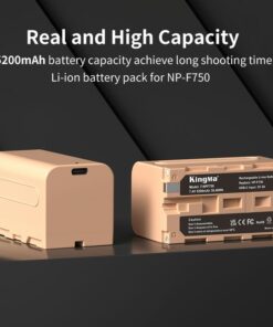 Pin Kingma Np F750 Dung Luong 5200mah Cong Typec 3