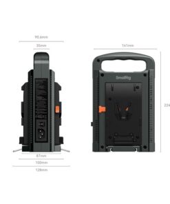 Bo Sac Doi Smallrig 4450 Cho Pin V Mount 5