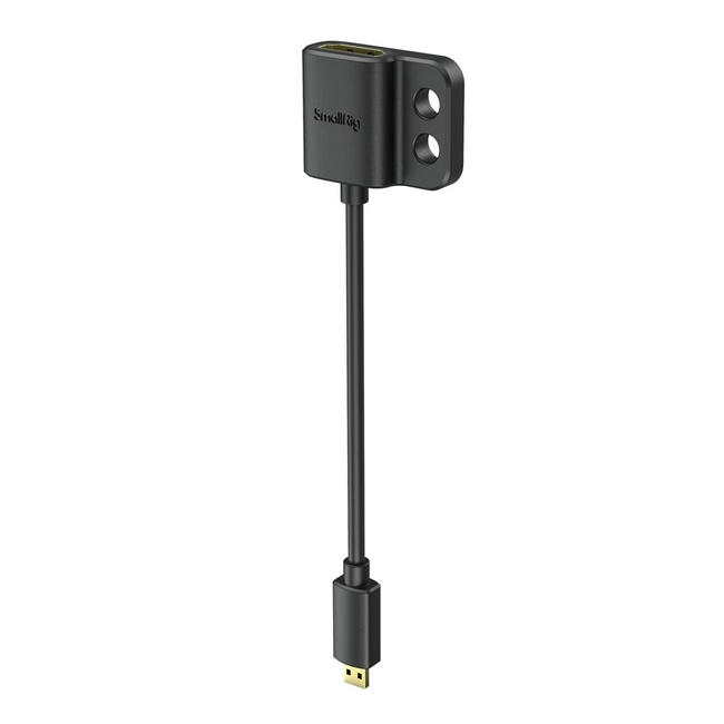 Cap Smallrig 3021 Ultra Slim 4k Micro Hdmi Adapter D To A 1