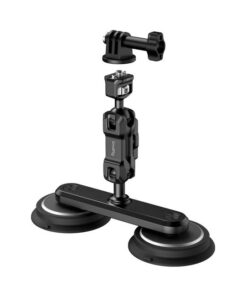 SmallRig 4467 - Bộ hỗ trợ gắn cốc hút từ tính kép cho máy quay hành động 24058