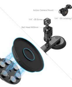 Smallrig Dual Magnetic Suction Cup Mount Action Camera Kit 4467 2