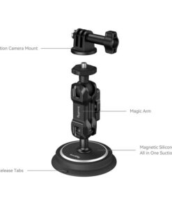 Smallrig Magic Arm Magnetic Suction Cup Mounting Support Kit For Action Cameras 4466 3