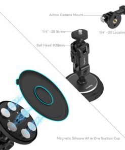 Smallrig Magic Arm Magnetic Suction Cup Mounting Support Kit For Action Cameras 4466 4