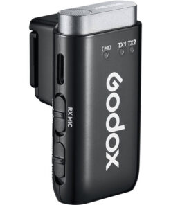 Godox WEC S Kit1/ Kit2 - Micro cài áo không dây 2.4G mini kèm hộp sạc 24519