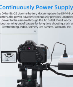 Pin Ao Dummy Kingma Blk22 Adapter Cho May Lumix Gh5 Gh6 Gh7 02