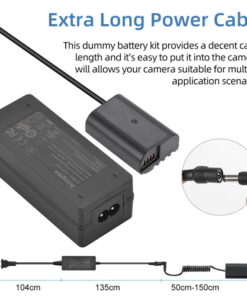 Pin Ao Dummy Kingma Blk22 Adapter Cho May Lumix Gh5 Gh6 Gh7 04