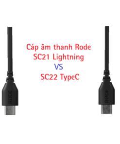 Cáp âm thanh Rode SC21 Lightning/ SC22 TypeC 25289