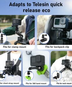 Telesin S3 Hbm 01 Gia Do Kep Thao Lap Nhanh Cho Gopro Action Cam 04