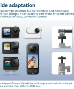 Telesin Wss 001 Gay Selfie Danh Cho Gopro Action Cam Dien Thoai Dai 64cm 05