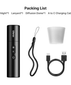 Den Led Cam Tay Ulanzi Lm07 Pin 2000mah 08