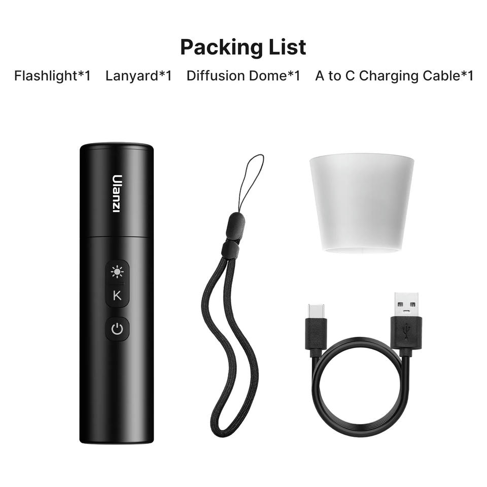Den Led Cam Tay Ulanzi Lm07 Pin 2000mah 08