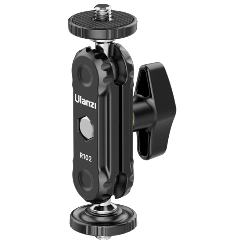Ulanzi R102 Double Ball Head 1 4 Screw 01