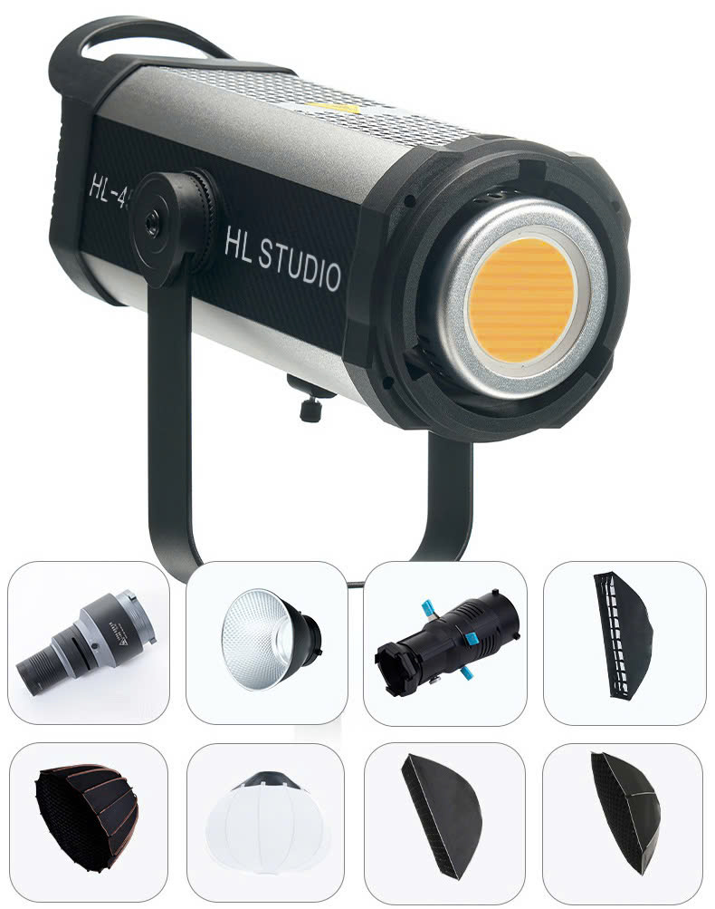 HL 450B Den Led Studio 450w Bi Color Chuyen Nghiep 5