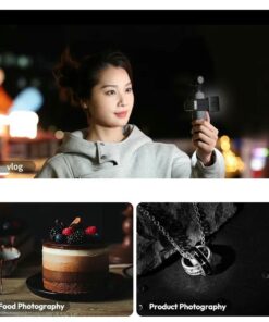 Ulanzi Lm001 Den Led Cho Dji Pocket 3 Pin 500mah 02