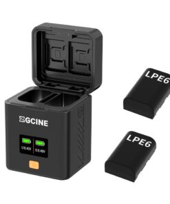 Hop Sac Zgcine Ps Lpe6 Cho Pin May Anh Canon Lp E6 03
