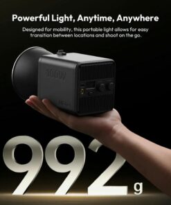 Ulanzi ML100Bi/ ML100R 100W Full Color - Đèn Led Có Pin Tích Hợp 29702