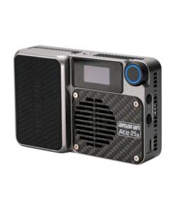 Amaran Ace 25x nhỏ gọn, hai màu, gắn trên máy quay, nhiệt độ màu 2700-6500K. Lắp đặt nhanh trong 1 giây với công nghệ amaran Ace Lock của Aputure. 30548