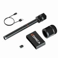 Micro Comica Audio Revo S, condenser cardioid, kết nối Type C, cho phóng viên. Version 1 0 0