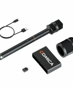 Micro Comica Audio Revo S, condenser cardioid, kết nối Type C, cho phóng viên. 30444