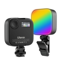 Ulanzi U60 RGB - Đèn video 2500-9000K CCT, đầy đủ màu sắc, hai tông màu, điều chỉnh độ sáng, dùng cho chụp ảnh, quay phim, livestream và tạo ánh sáng môi trường. Den Led Ulanzi U60 Rgb Pin 2500mah 0