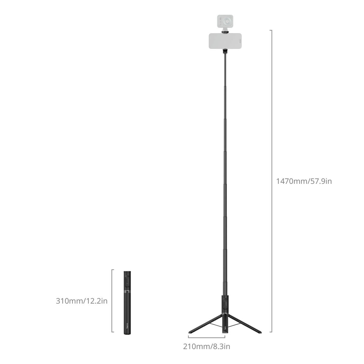 Smallrig St30 Lite 5291 Tripod Selfie Cho Dien Thoai One Touch Deploy 02