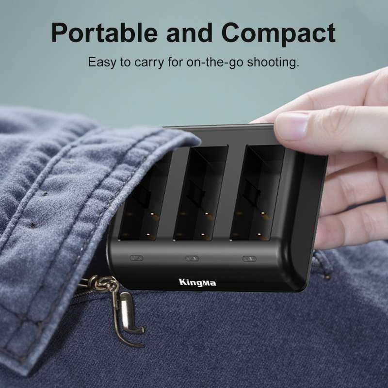 Bo Pin Sac Kingma Bm068bcx204 Cho Dji Osmo Action 5 Pro 4 3 2