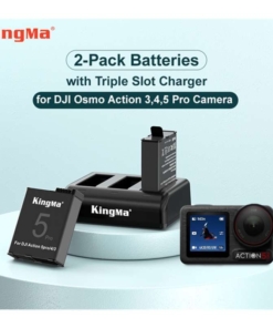 Bo Pin Sac Kingma Bm068bcx204 Cho Dji Osmo Action 5 Pro 4 3 7