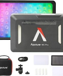 Aputure MC PRO RGB Mini di động, Đèn video LED gắn trên máy quay, nhiệt độ màu 2000K-10000K 31333