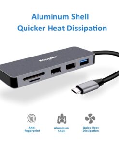 KingMa BMU012 – Đầu đọc thẻ đa năng 7 in 1 USB 3.0 Hub thẻ SD 31400