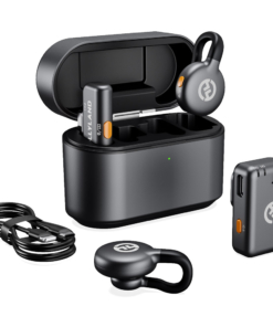 Hollyland Lark M2S Combo+ gồm hai máy phát siêu nhỏ gọn +bộ thu cắm USB-C 31755