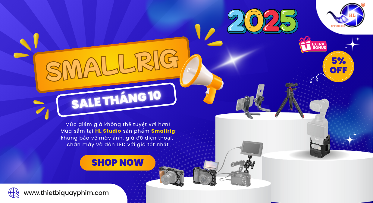 Smallrig Flash Sale 2025 Thang 10