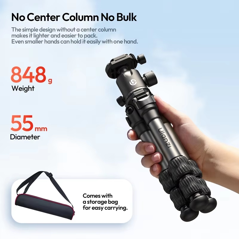 Ulanzi Tt30 Chan Tripod Mini Tai Trong 3kg Tich Hop Thao Lap Nhanh Uka F38 07