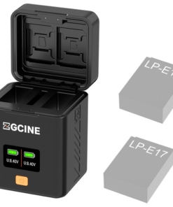 ZGCINE PS-E17 - Bộ sạc nhanh kép cho pin Canon LP-E17 32326