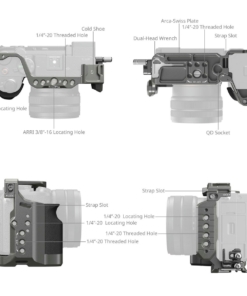 Khung Smallrig 5198 Cho Sony Alpha 7c Ii 7cr Co Bang Tay Cam 04