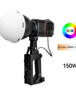 YN150 Ultra Kit Version, đèn video cầm tay 150W hai màu, chân gắn Bowens nhỏ, 2700K-6500K, điều khiển từ xa qua ứng dụng di động 32474