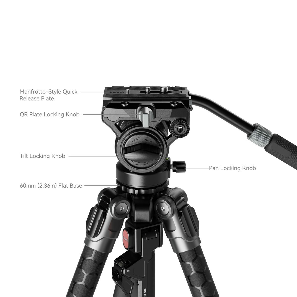 Chan May Smallrig X Potato Jet Tribex Se Hydraulic Tripod 5305 03