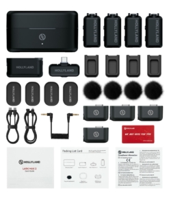 Micro Hollyland Lark Max 2 Combo 4 Person Version Camera Rx Usb C Rx 2