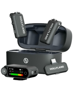 Hollyland LARK MAX 2 Combo 2 - Bộ micro không dây (Receiver cho camera và USB-C) màu xám Space Gray 32582