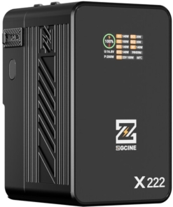 ZGCINE ZG-X222 - Pin V-Mount (Đen, 60.000mAh) 32364