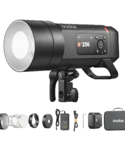Godox AD400Pro II — đèn flash di động 400W cho ngoài trời. Hỗ trợ 2.4G TTL, HSS 1/8000, dùng pin Li-ion 2600mAh. 33474