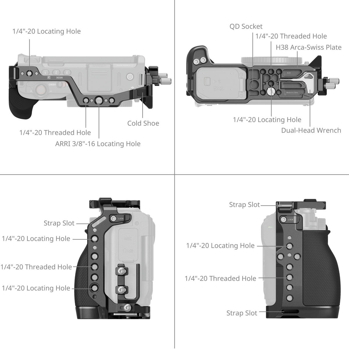 Khung Smallrig 5647 Cho May Nikon Zr 04