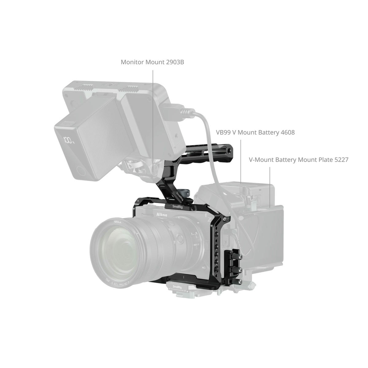 Khung Smallrig 5647 Cho May Nikon Zr 05
