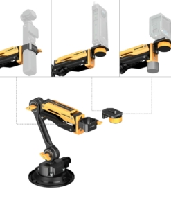 Smallrig 5528 Canh Tay Giam Xoc Mini Cho Dji Osmo Pocket 3 Gopro Hero13 Insta360 X4 03
